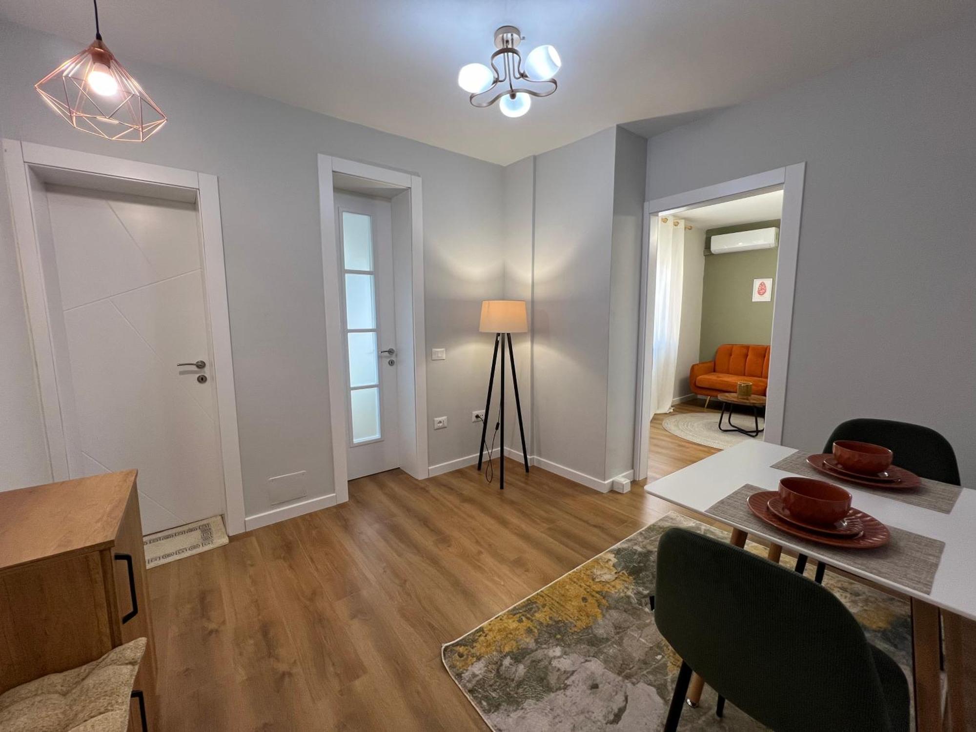 Cane Apartment Mosaic ติรานา ภายนอก รูปภาพ